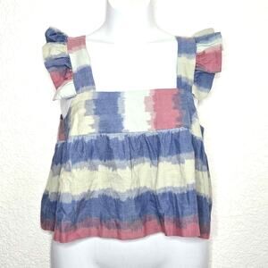 Outerknown Astrid Cropped Top Size K NWT 100% Organic Cotton